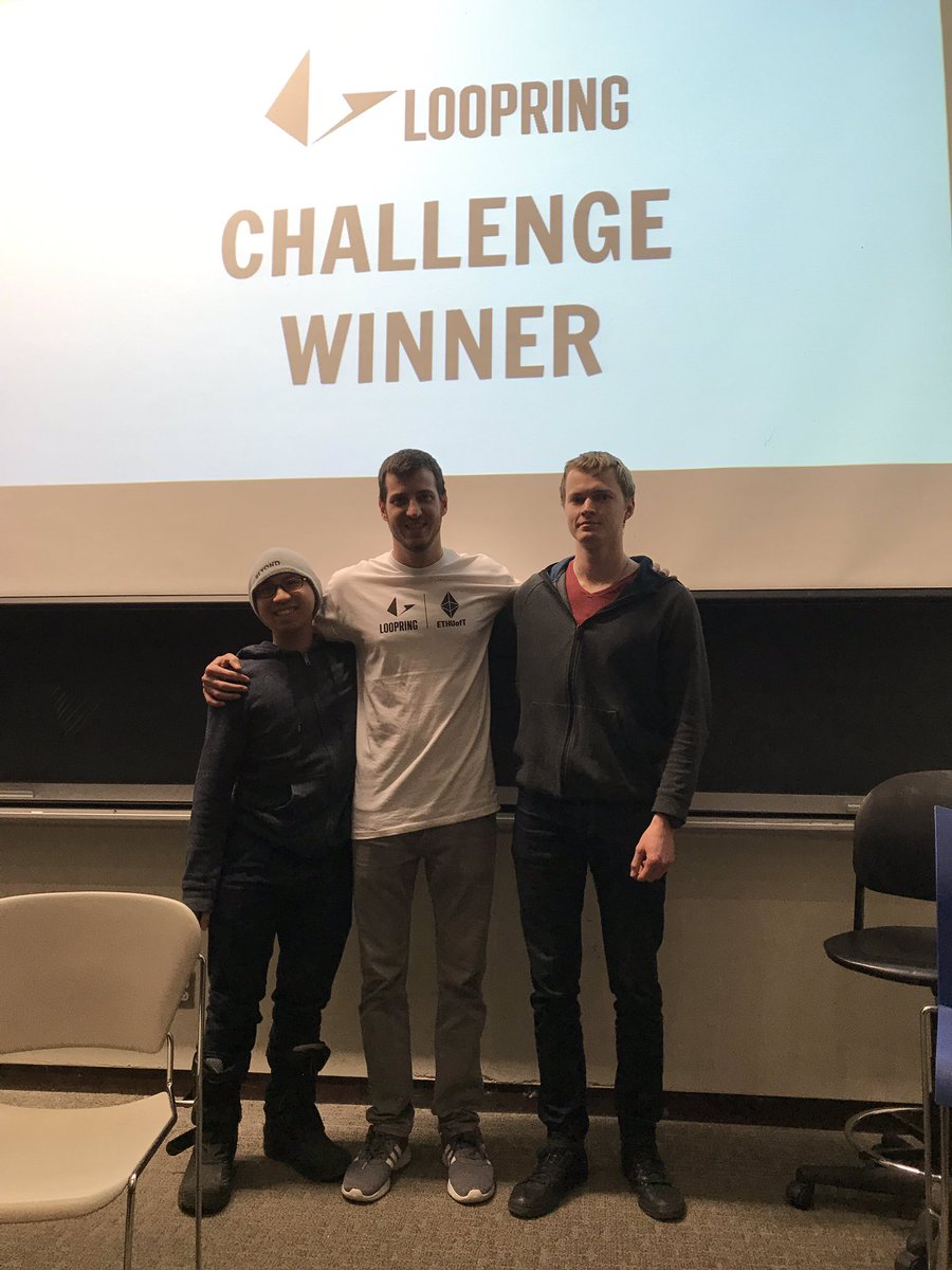 finestonematt's tweet image. Thanks to the builders and organizers of a great @ethereum @UofT hackathon! @loopringorg main prize went to team PeerRing for their Android P2P trading app. @UofTBlockchain #DEX $LRC