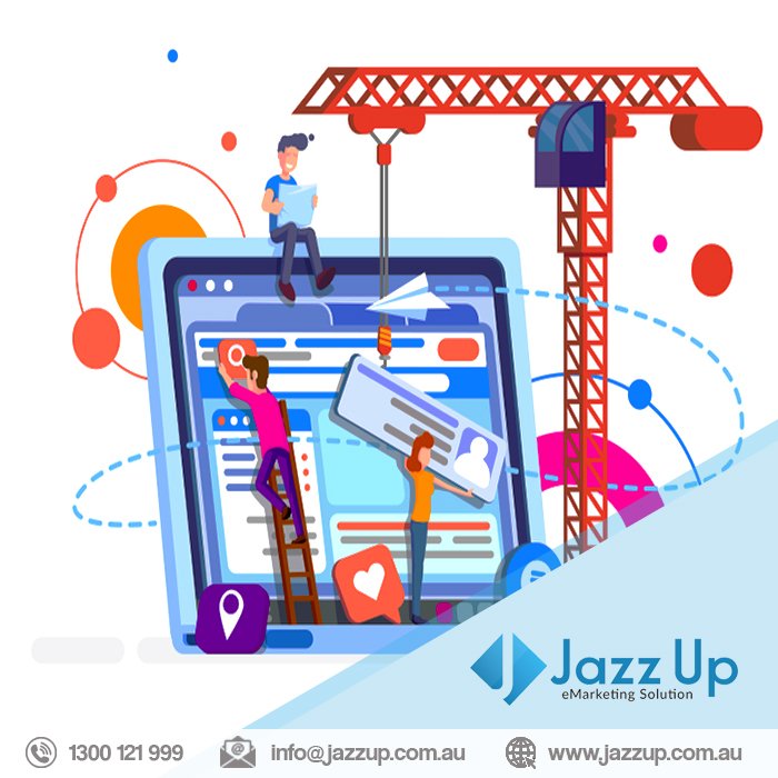 JazzUpAustralia's tweet photo. Web Designing is grooming your overall digital look. If you notice 
businesses around the globe have their own niche on their website, accustomed to assist and inform their clients of who and what they are.

#Webdesign
#Services https://t.co/xY9wRvrVi0