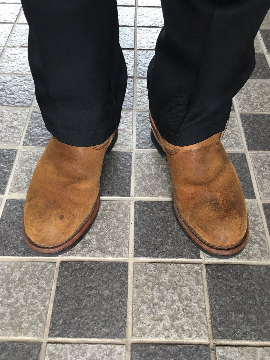 武藤喜兵衛 19 3 11 東日本大震災から８年 レッドウイングのブーツなんか履いて喜んでいられる環境に感謝 Rw 8178 レッドウイング Rw8178 スエード オイルスエード エンジニア Redwing Engineer Redwingshoecompany Redwingjapan 東日本