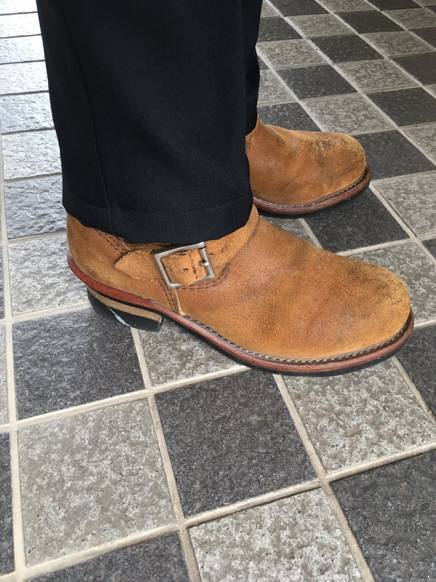 武藤喜兵衛 19 3 11 東日本大震災から８年 レッドウイングのブーツなんか履いて喜んでいられる環境に感謝 Rw 8178 レッドウイング Rw8178 スエード オイルスエード エンジニア Redwing Engineer Redwingshoecompany Redwingjapan 東日本