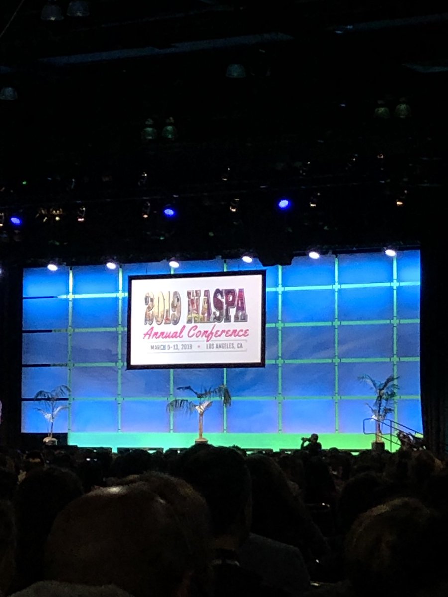 We’re coming to you live from #NASPA19 at the opening session! Womxn in Student Affairs - how are you hoping to engage in this conference? Reply to us now! #NASPAWISA19