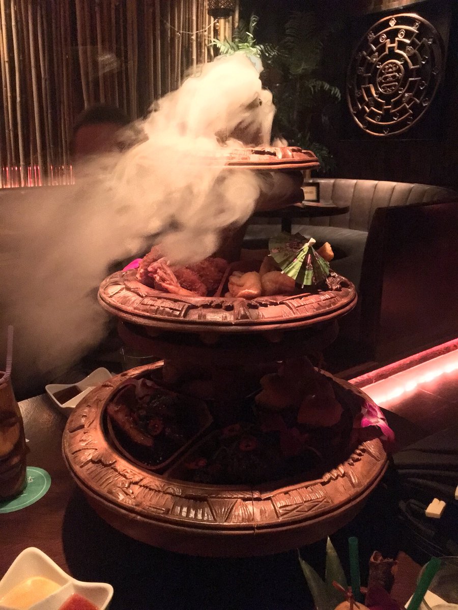 Why get the Pu Pu platter when you can enjoy the Grand Pu Pu platter? <a href="/ThreeDotsCHI/">•••—</a> <a href="/bagchatter/">Paul McGee</a> #ThreeDotsDash #tikibar #Chicago #restaurants #chicagorestaurants #foodies #chef