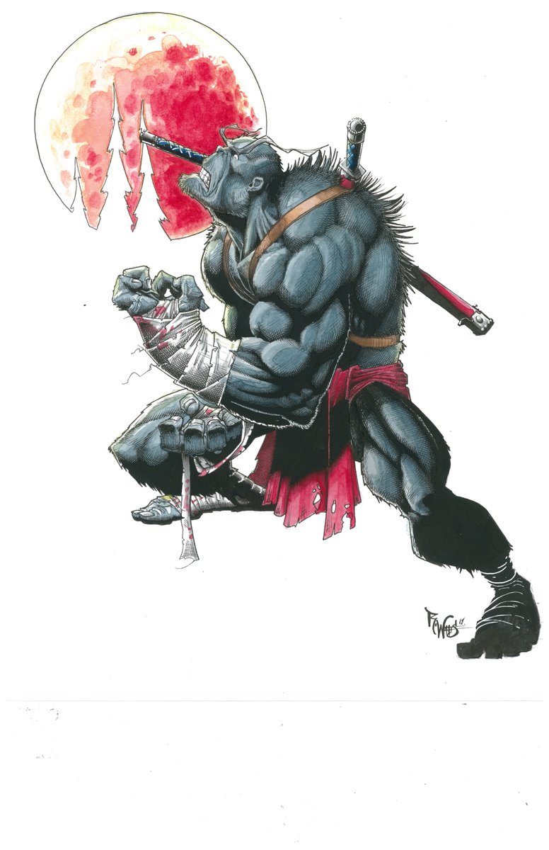 JamesonCal's tweet photo. Shinobi Sasquatch is a bigfoot, trained as a master ninja, and cursed with lycanthropy. The Pacific Northwest is his home and slaying demons is his game. Book one will see him fighting to stop an evil cult from enslaving the entire PNW. Art @WillisWho

Launching on Indiegogo 5/1. https://t.co/zUpoCmDyrw