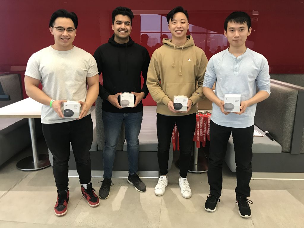 Swerve won the Best Use of @GCPcloud at <a href="/hacklassonde/">Hack Lassonde</a> with their sustainable transportation hack! #hacklassonde