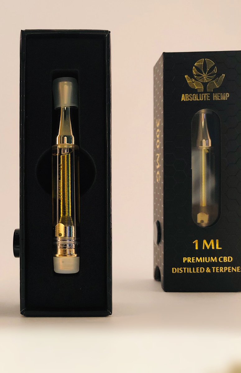 AbsoluteHemp's tweet image. Retweet for a chance to win one free 300 mg cbd cart! Winner will be picked by the end of this week! 
Absolutehempusa.com 
#cbd #cbdoil #cbdvape