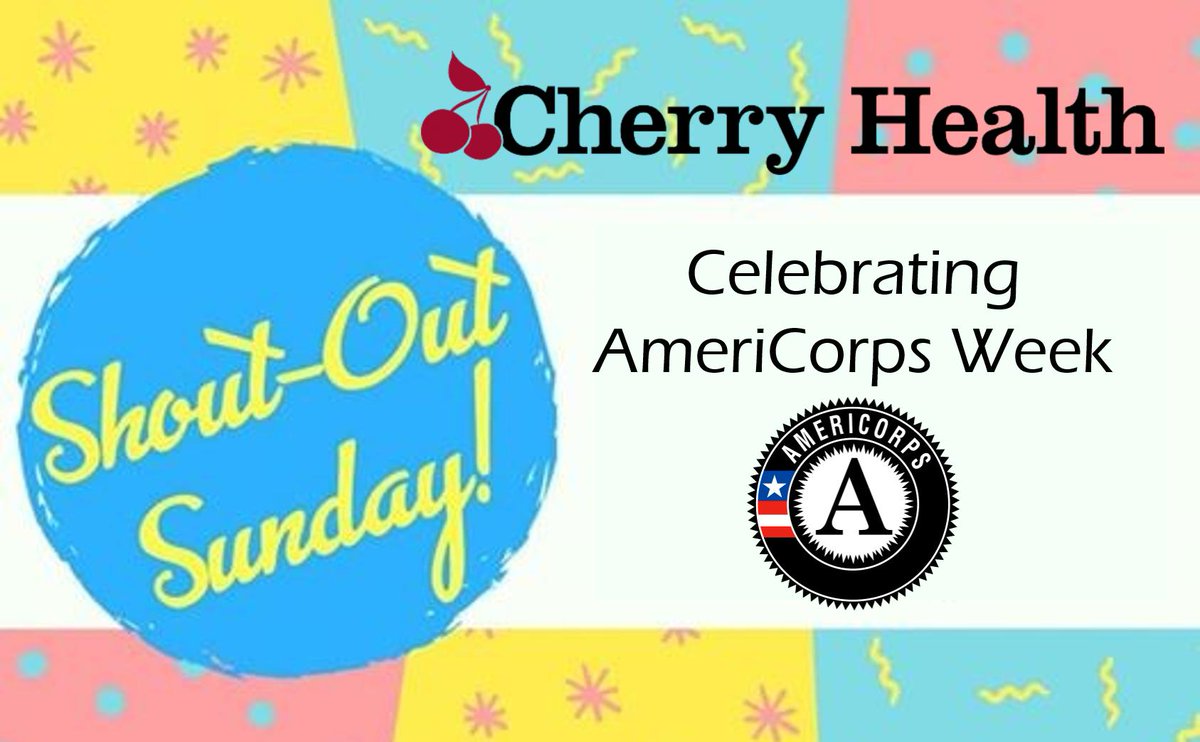 CherryHealthMI's tweet image. It&apos;s #ShoutOutSunday! We&apos;d like to give a shout out to all current @miamericorps Members and Cherry Health @AmeriCorps alumni. Your dedication to a year of service is so valuable to the patients we serve. Thank you for your service! #ServiceWorks #MIAC #GetThingsDone