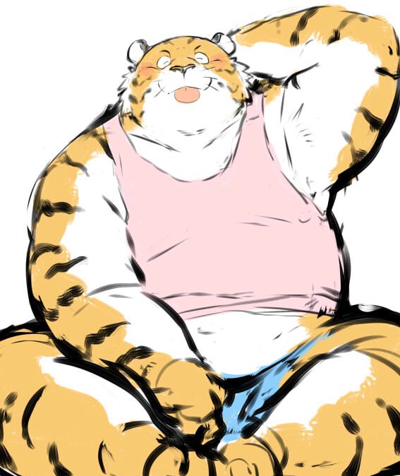 最近太い線で描くのが好き😗