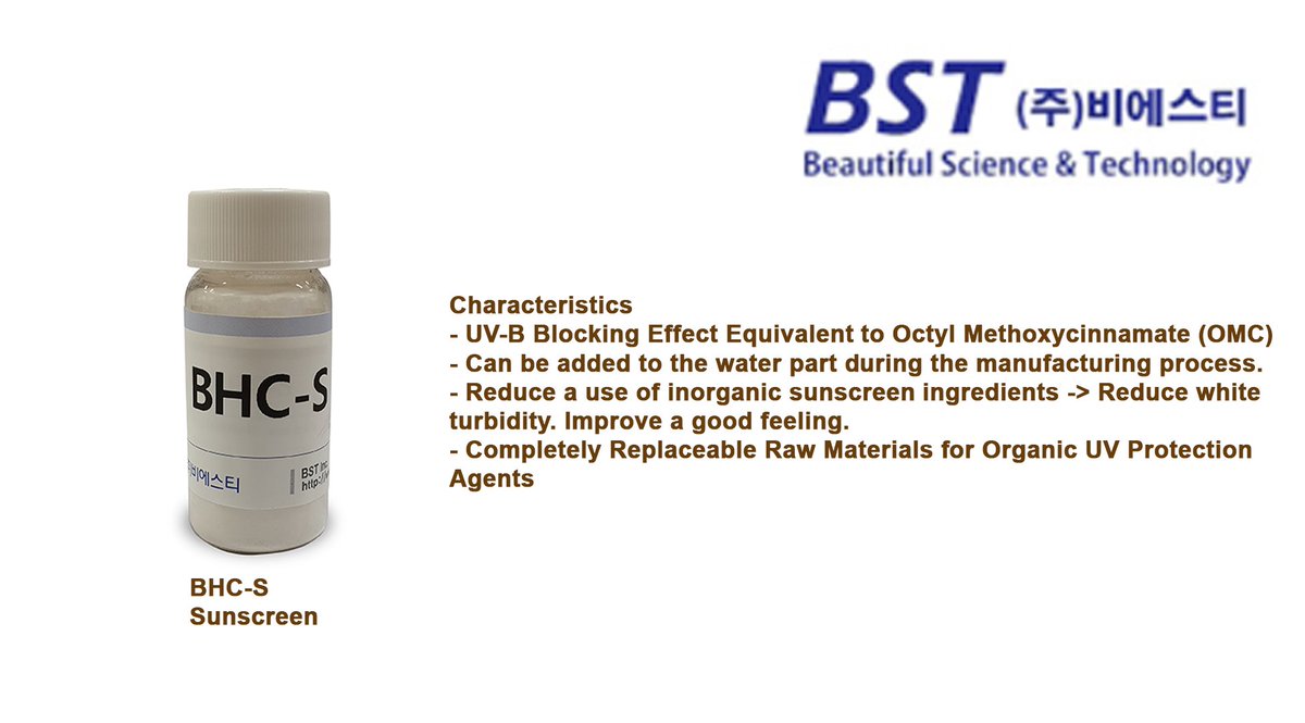 BSTkorea's tweet photo. If you want #Natural #Uv #Filter #Product ? We are manufacturer Best #Cosmetic #Organic #Korean  #skin #care #product in korea. Activation of superb antioxidant activities of the constituent extracts,- Superbly applicable as it is stable against heat and pH. https://t.co/OBcsjj3YeP