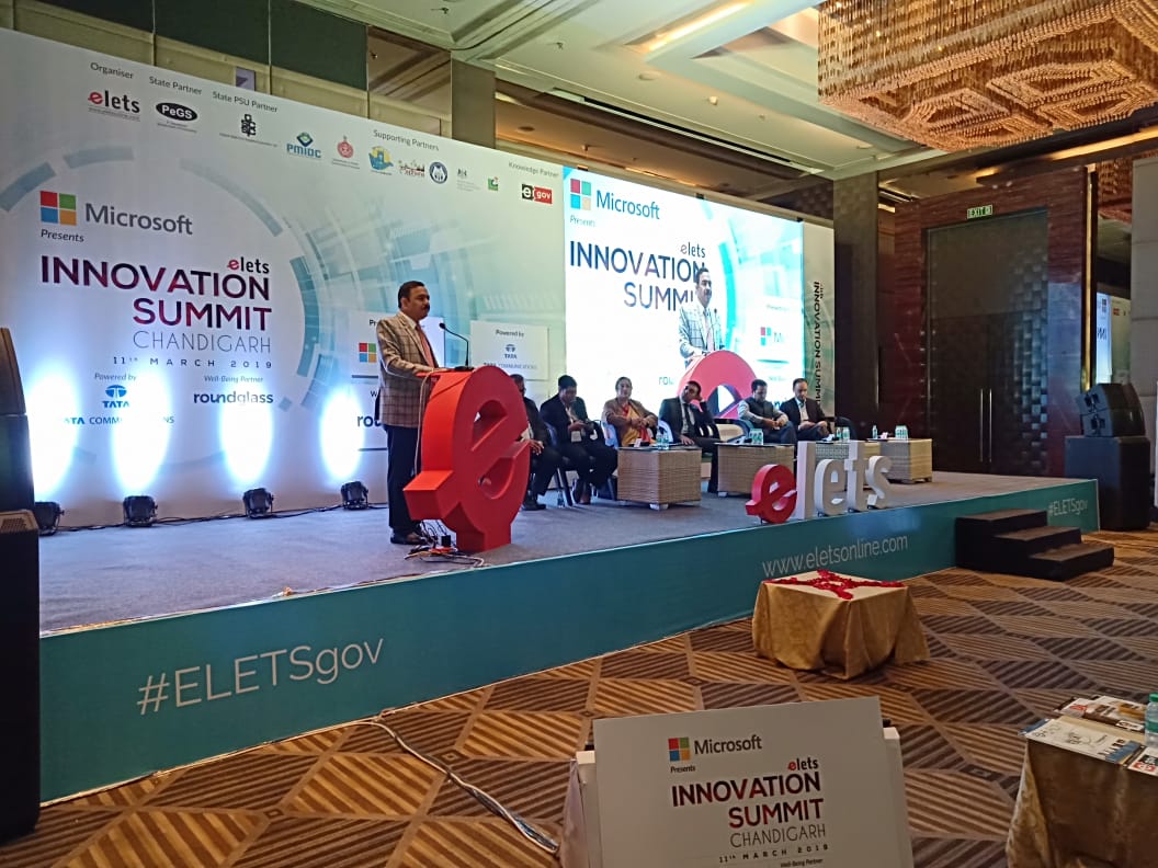 egovonline's tweet photo. Technology has to be robust, user friendly &amp; cost to effective to be adapted by all, A Venu Prasad, Principal Secretary, Local Government, Government of Punjab #innovationsummit #innovationchandigarh #Chandigarh @avenuprasad1963 @ravigupta1000 @PunjabGovtIndia  @ChandigarhAdmin https://t.co/HGNjmzIqPB