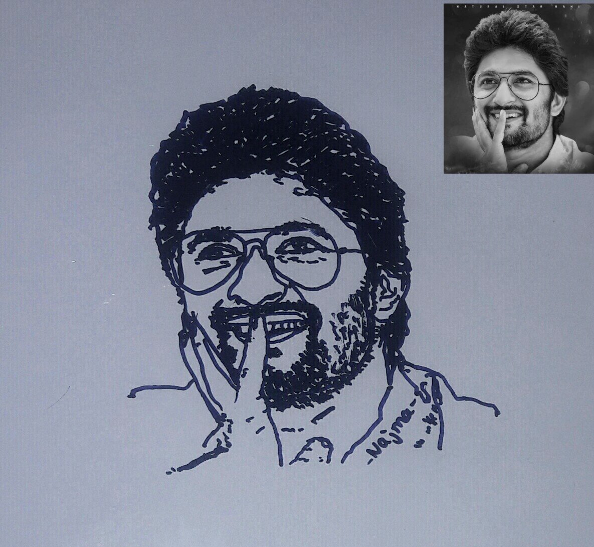 nani_najma's tweet photo. #GentlemenLook #SpiritOfJersey #WaitingForJersey
#PenSketch #ArtByMe #WaitingForReply #DieHardFanOfNaniEver @NameisNani❤
@anjuyelavarthy @mail2ganta @havishmark111 @nameisavin @Nameisnani04 @NeerajPattem @PravSweety @NaniUshac1 @Maheswa93369952 @AdityaStatusTv @Nameiskarthik01 https://t.co/IfbIxB7eNV