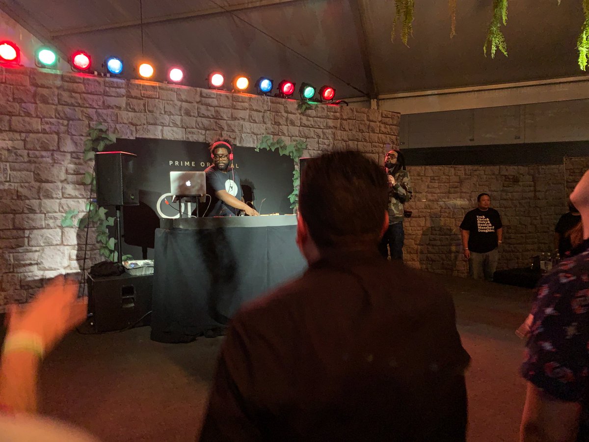 bbatsell's tweet image. Some days, SXSW, you aight. Had a great time all weekend at @voxmediainc’s The Deep End and capped it with @DanDeacon &amp;amp; @questlove. It took APD to shut him down :(