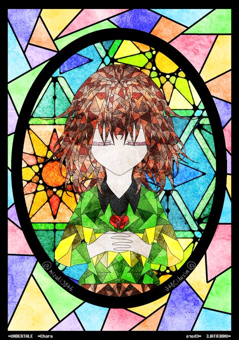 ステンドグラス風のtwitterイラスト検索結果 古い順
