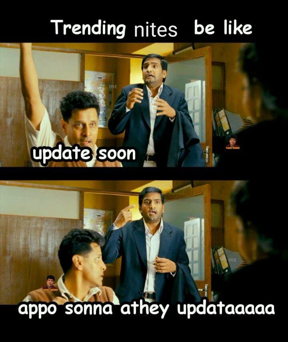 trending_nites's tweet photo. #updatesoon ⏳🔜 #StayTuned  😂😂😂😂😂
Meme by : #Arun_kumar https://t.co/vFxWPm4ebu