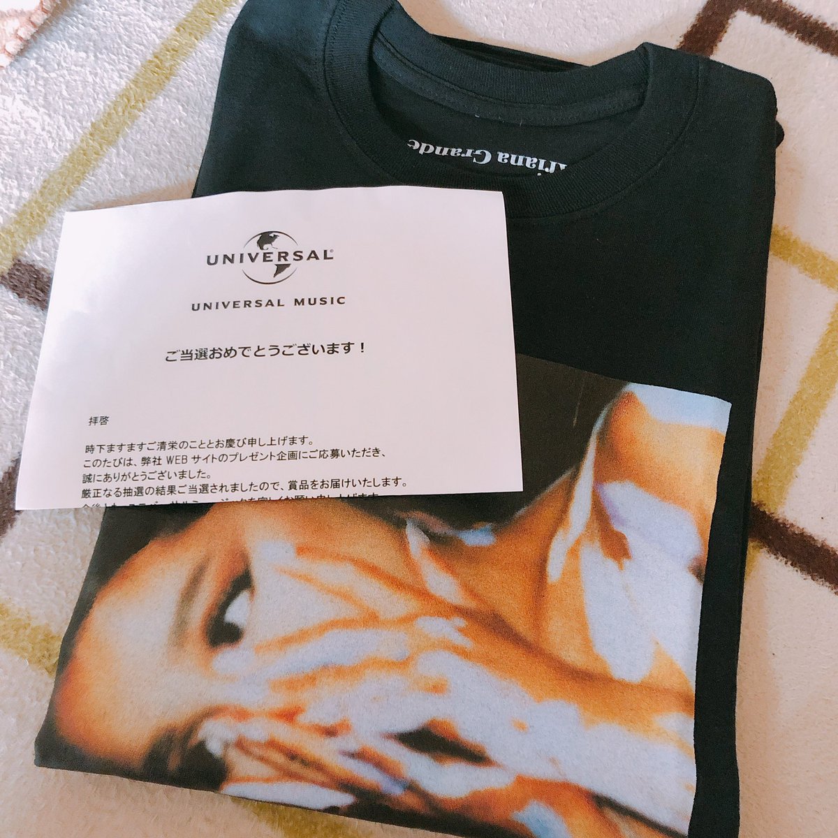 love626Ari's tweet photo. 通販で注文した記憶ないけどなんか届いた〜って開けてみたら当選しててめちゃ嬉しい〜🥺💓 https://t.co/HzhLG1kBrB
