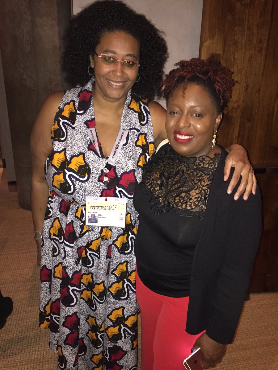 drgoddess's tweet photo. Last night, I served as one of the mentors for @6Gems’ Black Girls Code Alumnae dinner and it felt like the graduating class of @Oprah’s School for Girls. They are brilliant #FutureTechBoss girls and my spirit was uplifted by them! The entire event was world class! #BGCSXSW #SXSW https://t.co/NGdfLjnJ4c