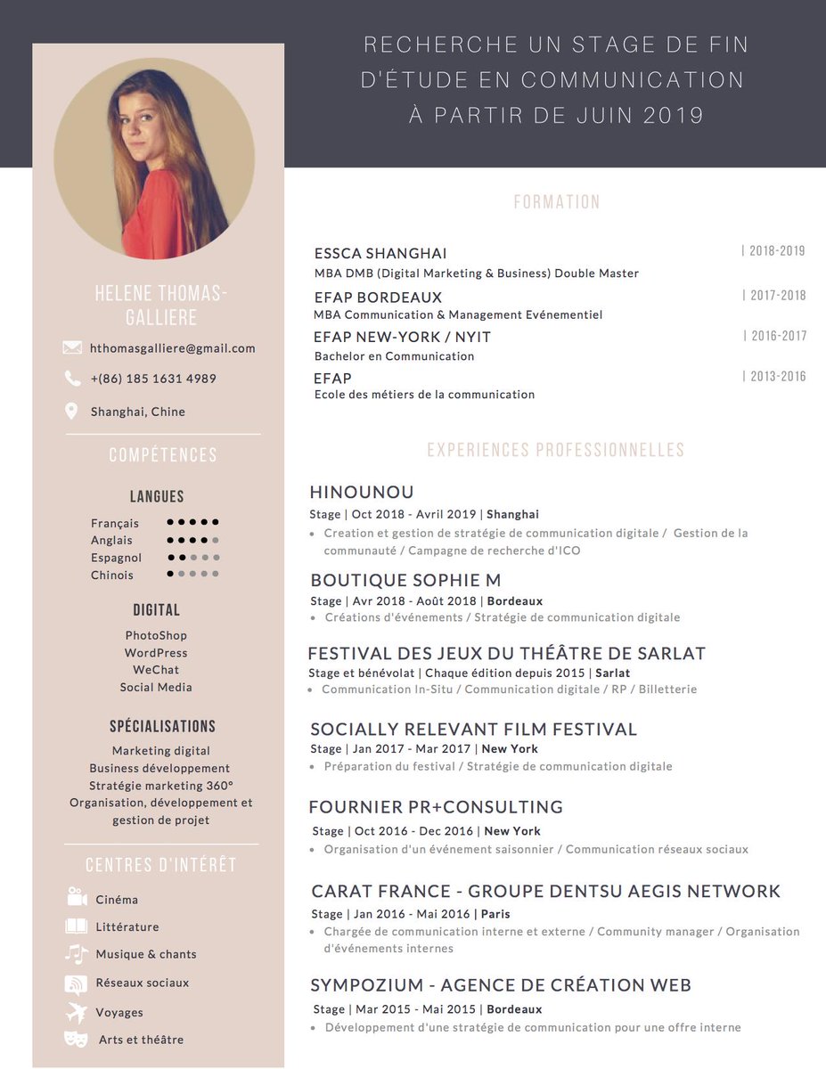 ParadisHelene's tweet photo. Hello @Twitter, tu m'aides à trouver le #stage de mes rêves à #montreal en agence de #communication #digitale pour 6 mois à partir du mois de juin ? 
Partages et #RT largement appréciés ! 
#internship #marketing #MBADMB https://t.co/LiJljxqNwe