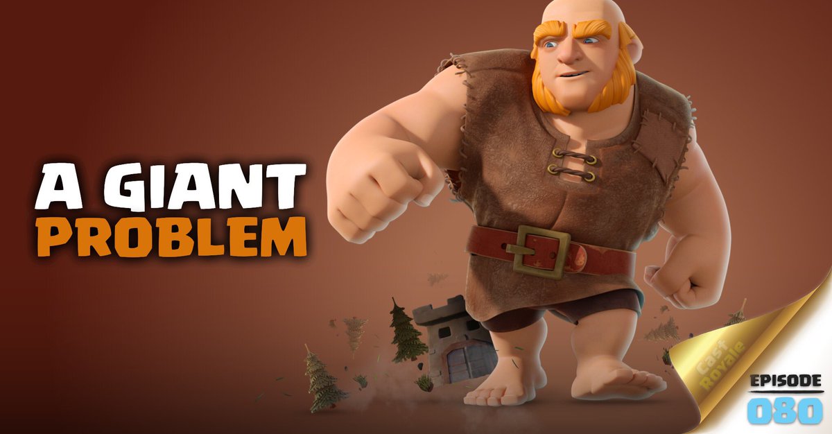 After an unexpected break, we are back! Join us this week, as we cover a hodgepodge of everything related to Clash Royale during their 3rd BOOMday! We also spotlight a really powerful deck that will give your opponent... A Giant Problem! 💣💥

🎧: castroyalepodcast.com/080-a-giant-pr…