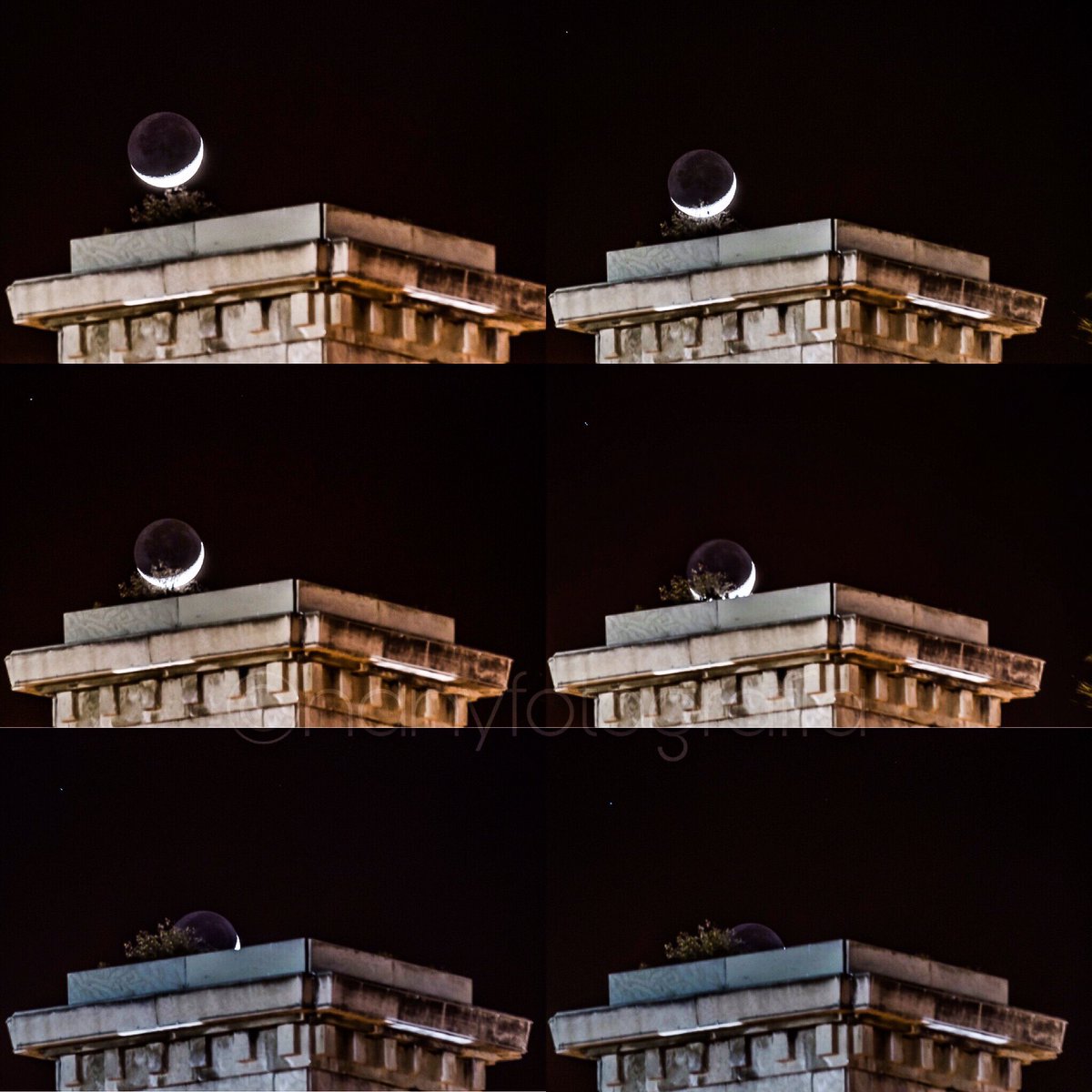 Lechuzainquieta's tweet photo. La luna. 
A falta de nubes ... 
@mlgmediterranea @PintoFotografia @hacerfotos @javioru @Malagaconacento @josestormchaser @objtormentas @OrgullodeMalaga @NoriaPrincess @malagaport @EarthandClouds @toro_an @ACMalagaPalacio https://t.co/s0lm021thE