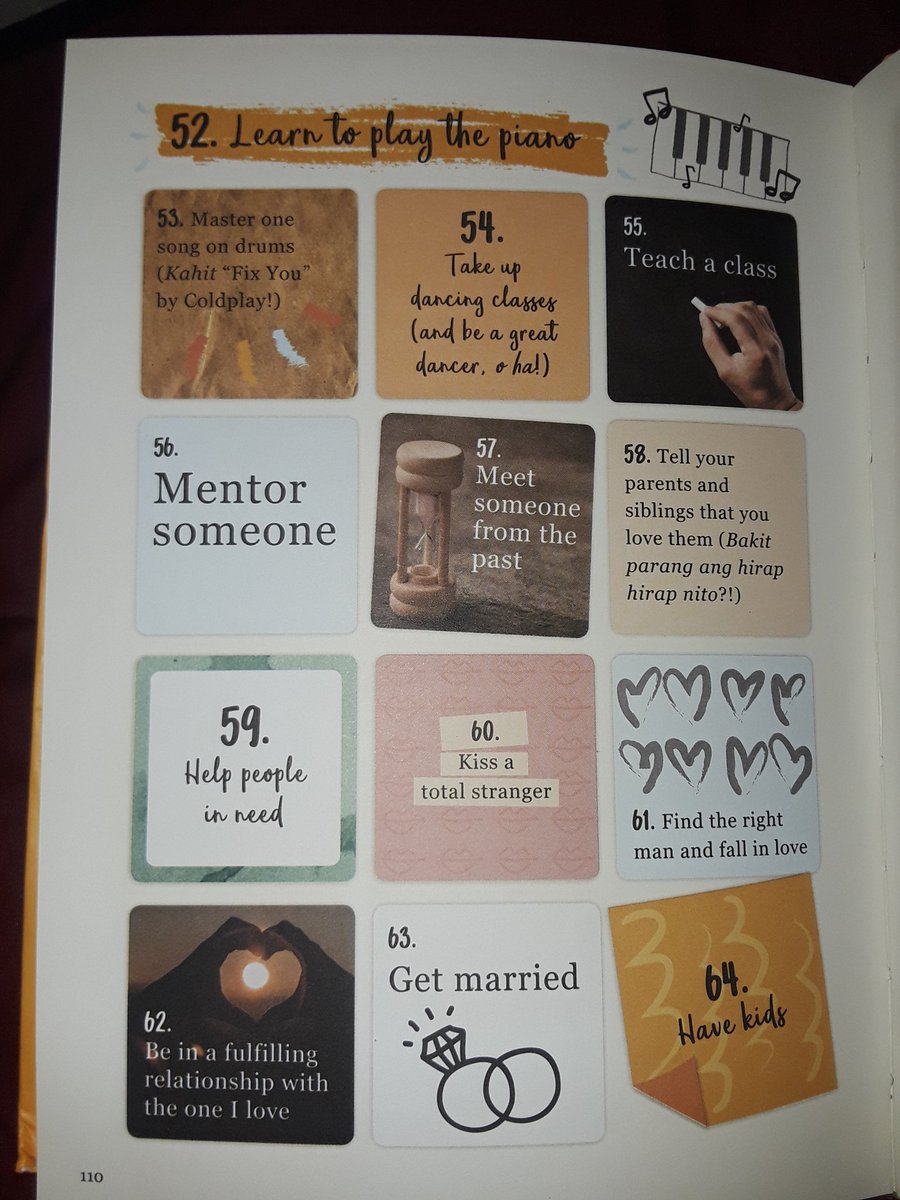 SampuNaadikSaKdramaᴹᴬᴵᴺᴱ (@vindalookurry) on Twitter photo Hi, KaMenggays and MaineNation! Here is Maine's bucket list from her book, YIATG. Which one do you think she/they will check off next?
QT and reply with the ht. 👇
#MaineMendoza | <a href="/mainedcm/">Maine Mendoza</a>
MAINE MENDOZA Hi, KaMenggays and MaineNation! Here is Maine's bucket list from her book, YIATG. Which one do you think she/they will check off next?
QT and reply with the ht. 👇
#MaineMendoza | <a href="/mainedcm/">Maine Mendoza</a>
MAINE MENDOZA