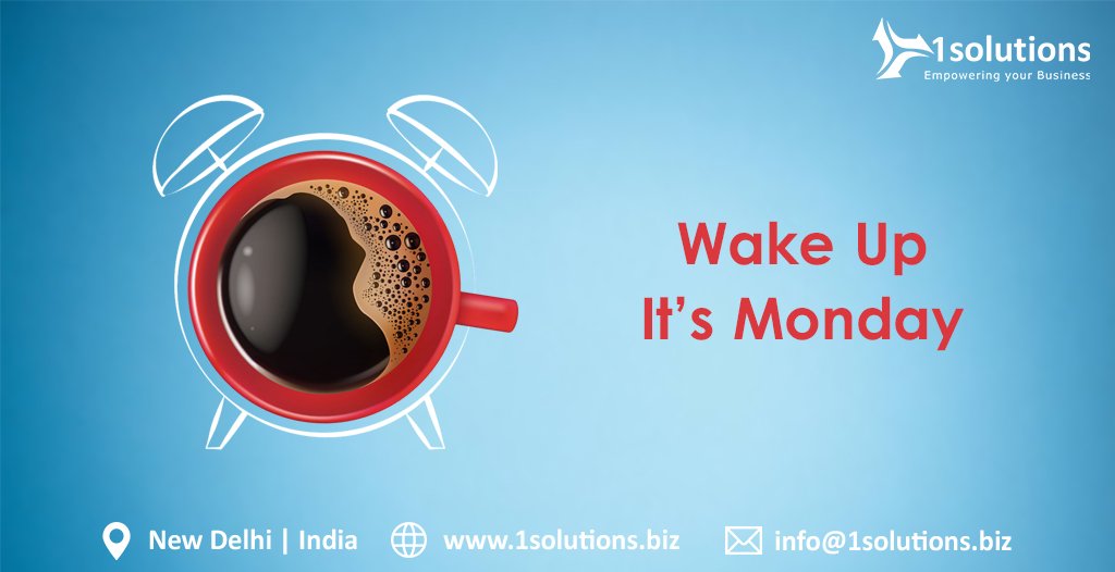 1solutionsbiz's tweet photo. Wake Up, shine and smile today because It's Monday!

#Motivation  #MondayMotivation  #MotivationalMonday https://t.co/88R9N4BcDO