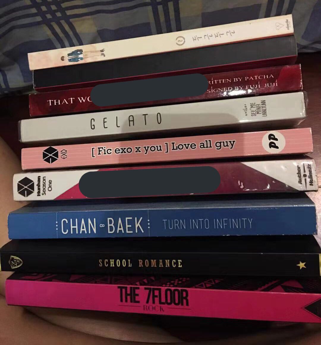 cap6967o's tweet photo. ขายฟิคมือสองค่า
💕ทุกเล่ม200฿ ส่งฟรีลทบ
7floor มี2เล่มจบนะคะ
Love all guy &amp; heartbeat[มีแค่เล่ม2] ขาย150ค่า
🎈สภาพดี
✨ติดต่อ line:@cap6967o (มี@) หรือ DM เลยจ้า ดูสภาพก่อนได้น้า

#ficexo #exofanfic #ขายฟิค #ฟิคมือสอง #ขายฟิคมือสอง #ตามหาฟิค #ฟิคอซ #ตลาดนัดexo #ฟิคชานแบค https://t.co/EqHRMl3gOf