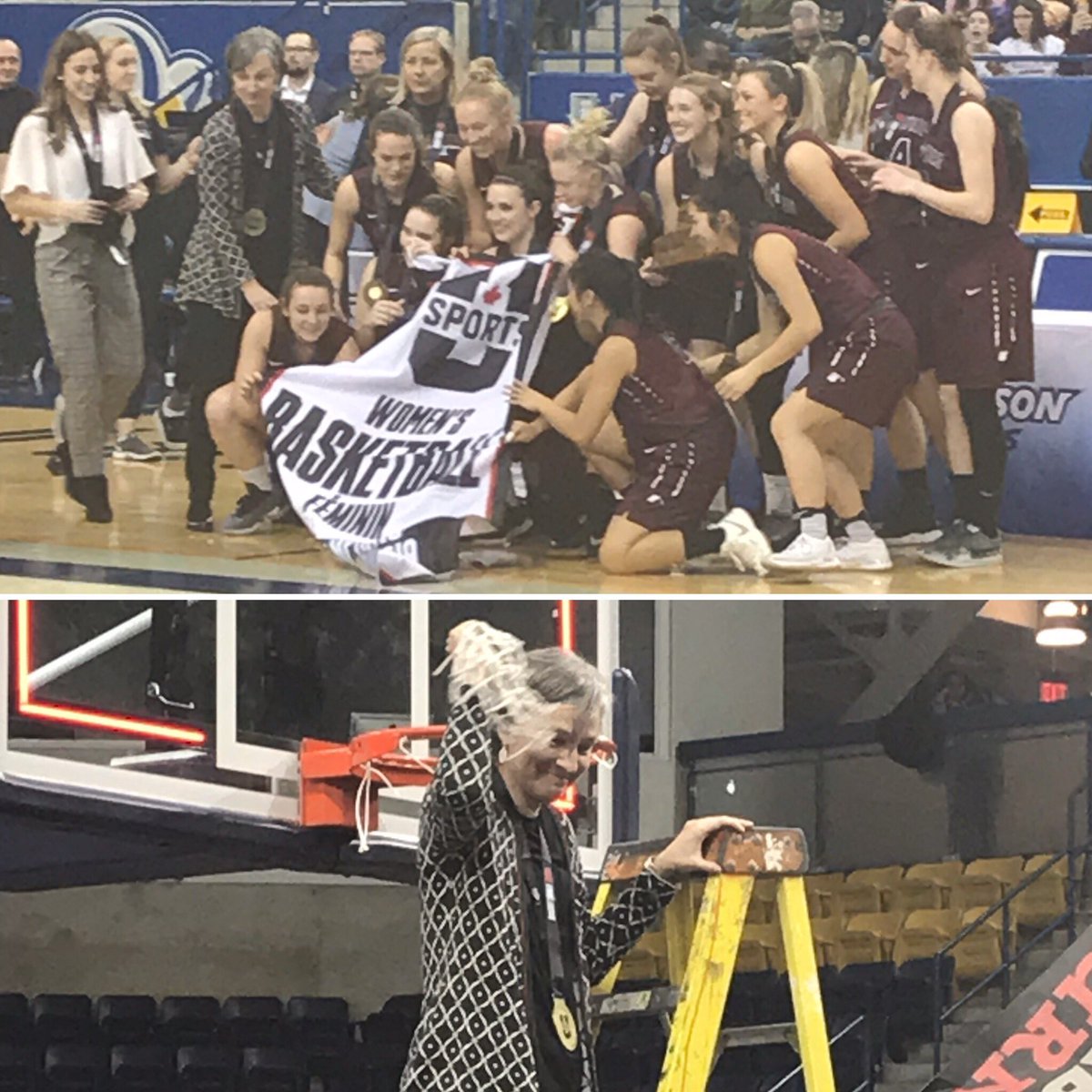 djjukebox's tweet photo. Congrats 2018-19 @USPORTSca Women Basketball National Champions @MacWbball @McMasterSports #GoMacGo https://t.co/mJopj90YhV