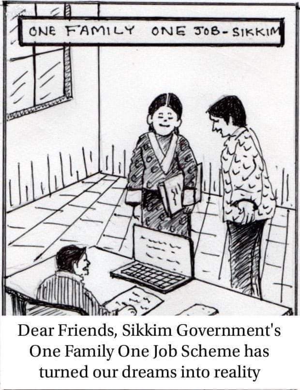 sikkim_first's tweet photo. Sikkim is the first state to roll out One Family One Job scheme providing jobs to 20,000 Young citizens of the state. @pawanchamling5
@sikkimgovt
#SikkimFirst #YouthFirst #OFOJ #AghiBadauChamlingSanga https://t.co/gLh1J4p4nF