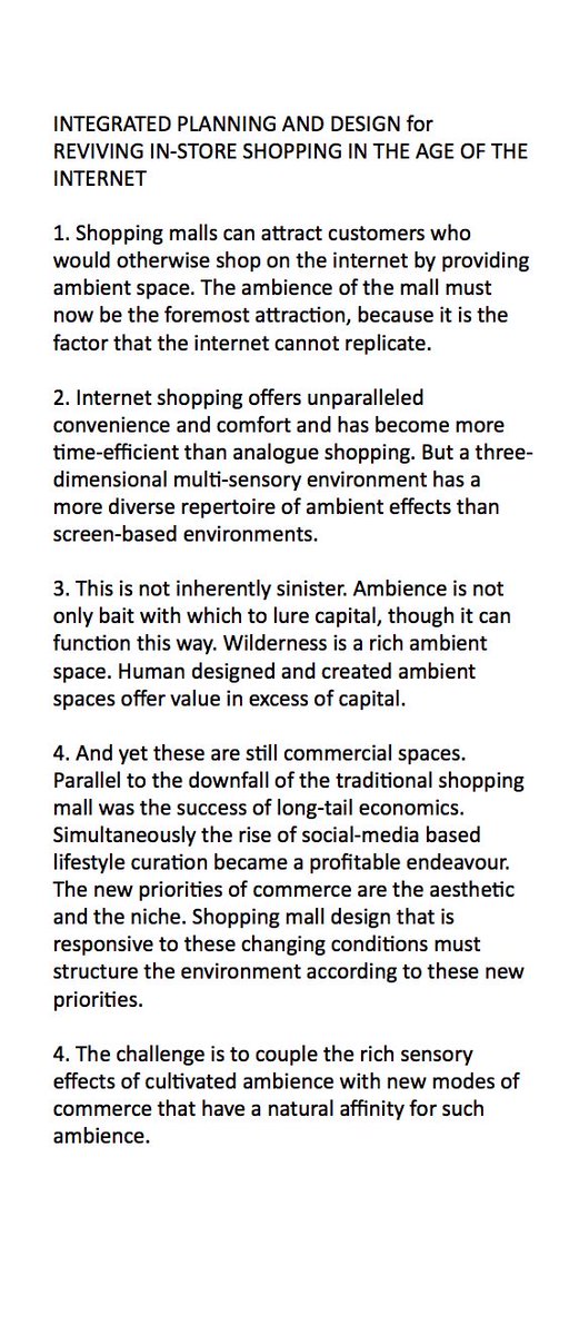 IntegratedPD's tweet image. How do we revive in-store shopping in the age of the internet? #ambience #landarch
