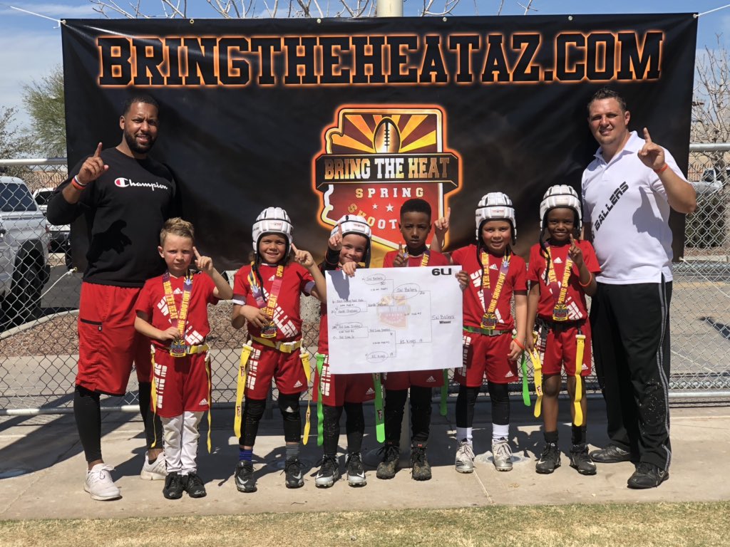 Bringtheheatss's tweet photo. 2 DAYS
135 GAMES
COUNTLESS AMAZING PLAYS
LEFT 4

Congrats to our 2019 Bring The Heat Champions!!

6U - S.W.V. Ballers
8U - Team Blackout
10U - H.C.A. Apex Predators 
12U - AZ Elite

“Today I will do what others won’t, so tomorrow I can accomplish what others can’t”
Jerry Rice https://t.co/8oIrR57Xz6