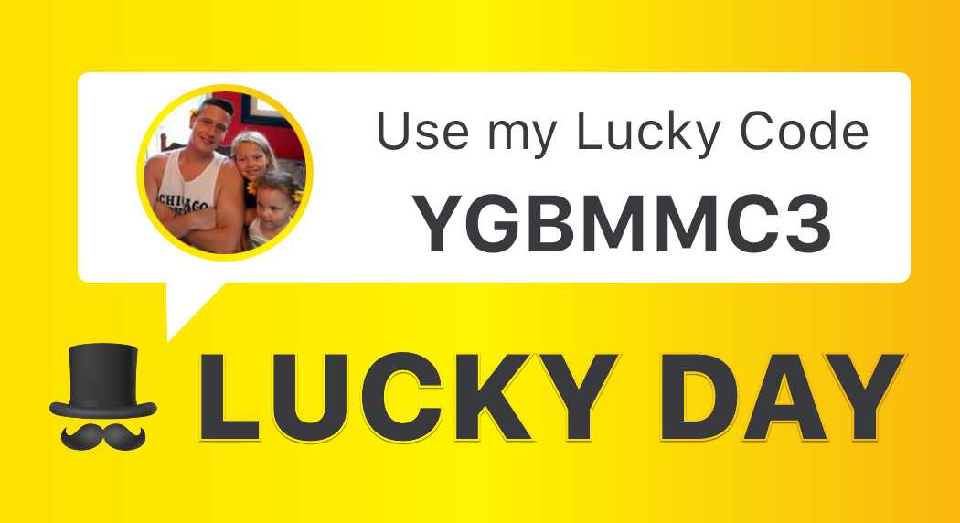 With Lucky Day, every day is a chance to win real money and prizes by playing FREE games! Use my Lucky Code 'YGBMMC3' to get started https://t.co/kcJ7j54CqQ https://t.co/WY50PY4MPx