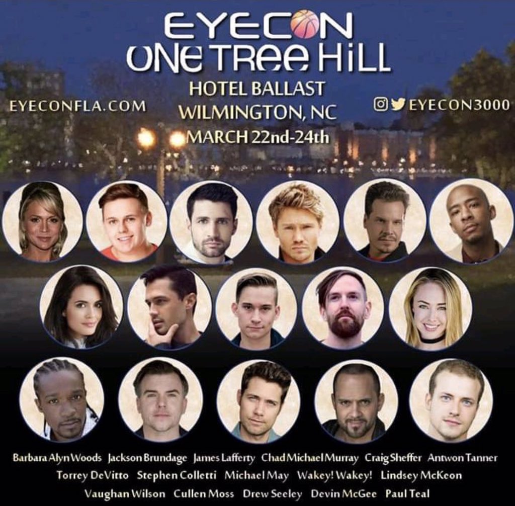 JustJoshHeyy's tweet photo. We are going to have such a blast at @EyeCon3000 #RTTHX #RTTH #ReturnToTreeHill #EyeconFamily check out https://t.co/MIlpQcbqci for more details https://t.co/rDLrBlIXpK