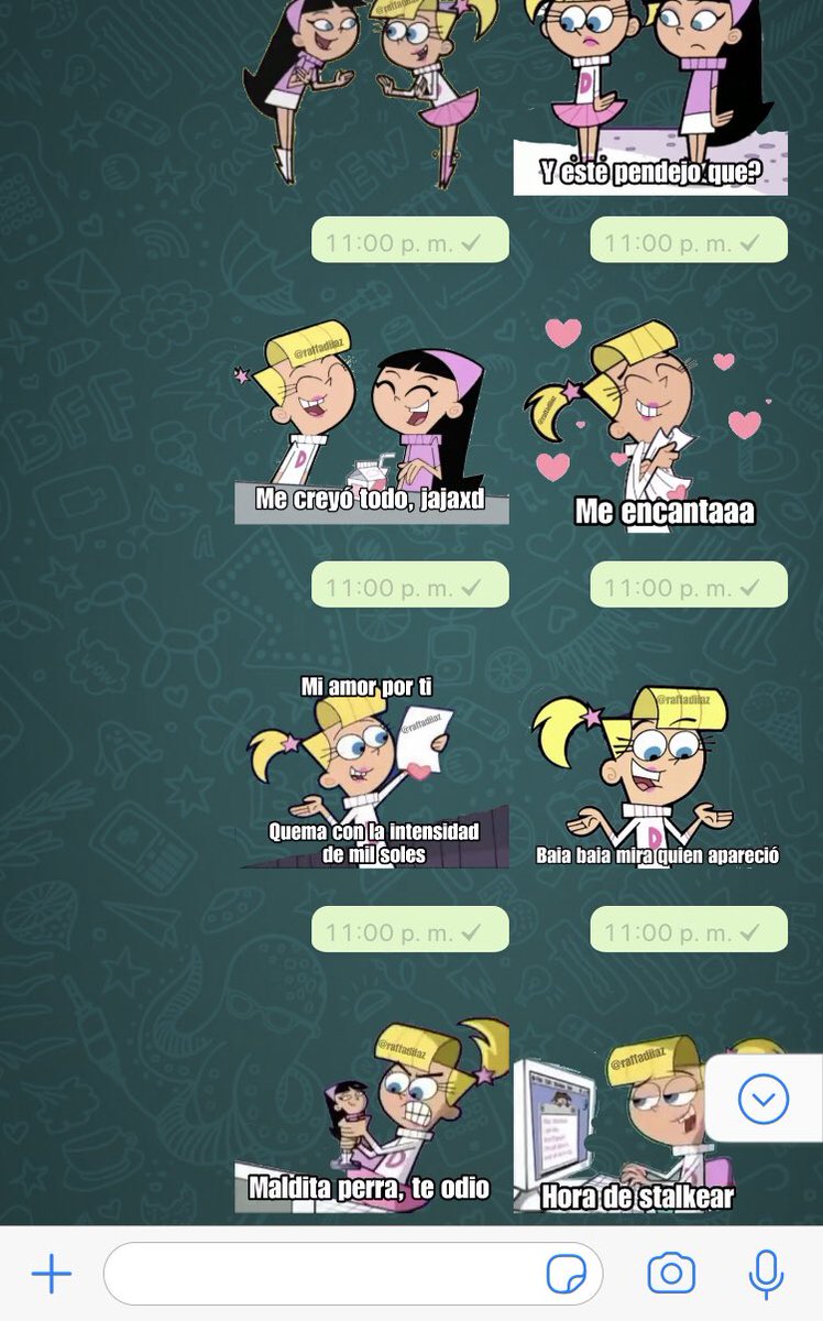 Rafael Daz Di Twitter Nuevo Pack De Stickers Trixie