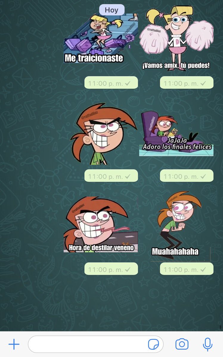 Rafael Daz Di Twitter Nuevo Pack De Stickers Trixie