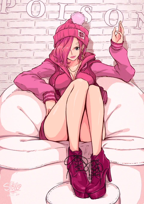 #このタグを見た人はラフ画とその完成絵を見せる 