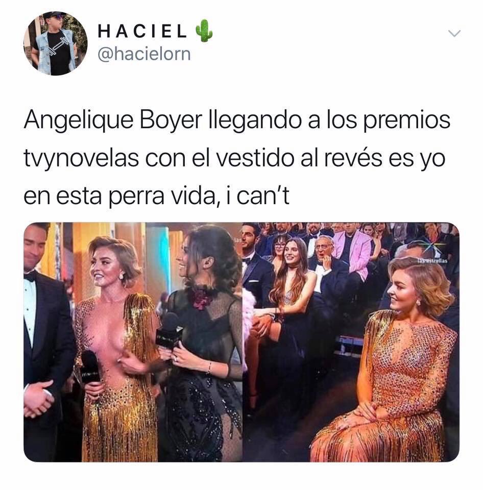 DeBoyer_88's tweet photo. JAJAJAJA esto es real? @Anboy88 si soy yo😂 la amoooo #premiosTVyNovelas https://t.co/Fc71gD2LFf