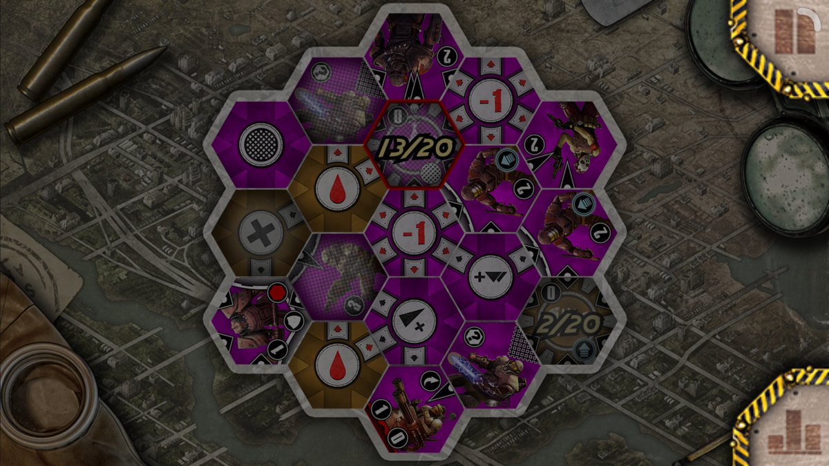 IchiroSkywalker's tweet photo. #NeuroshimaHex #neuroshima_hex #game #boardgames #gaming #screenshot #SteelPolice #Mississippi #portalgames @PortalGamesDE
Filled up the board and get the final battle layout...
Interesting... https://t.co/GZ7Z3pOL4l