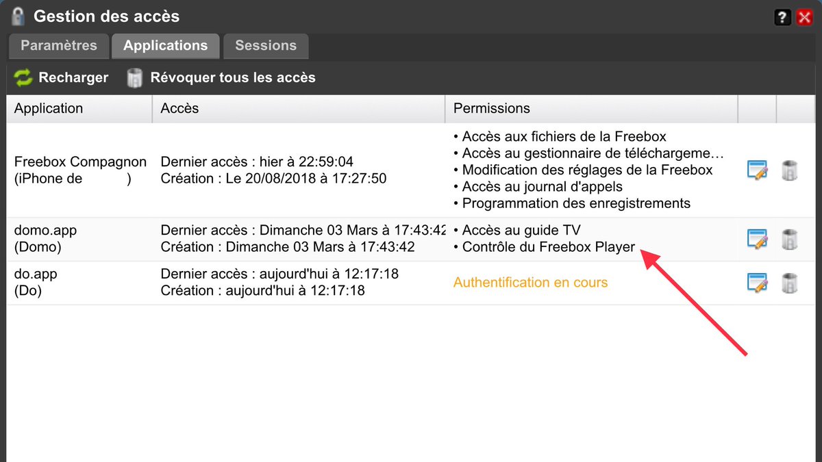 VictorBling's tweet photo. @aymkdn Je n’y connais pas grand chose mais je me disais ne serait-il pas possible d’utiliser ce système d’application avec un Token pour n’avoir rien à demander à personne 😏 désolé d’avance si je dis une grosse c**** !  Moi j’ai utilisé ce système pour ma bidouille avec Homebridge. https://t.co/Sy7YkHskc1