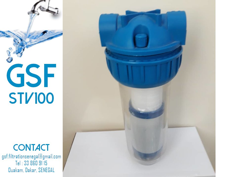 Purificateur d'eau avec robinet système de filtration - Senegal Drop