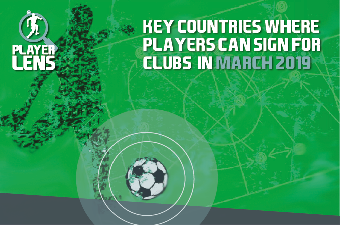 PlayerLENS's tweet photo. Key countries where football players can still sign for clubs in March 2019

FULL LISTING >> https://t.co/pRD8Jl2RC8 ⚽️

#Football #playerlens #globaltransfermarket #footballclubs https://t.co/E8WQeMwmcY