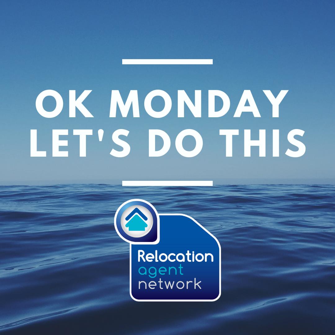 RelocationAgent's tweet photo. OK Monday Let's Do This! Have a great week #RelocationAcrosstheNation #LocalExperts #MondayMotivation #TheConnectionIsTheDifference https://t.co/aVCxxg5HZq