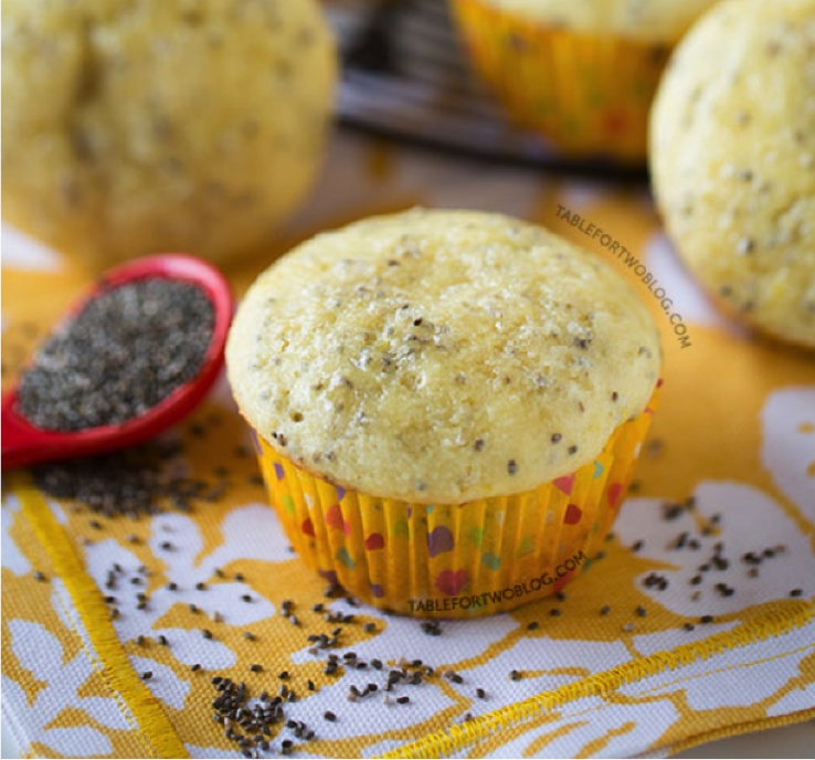 Healthcon_'s tweet image. Lemon Chia Seed Muffins (makes 12 muffins) healthconnectionsa.com/?p=1966