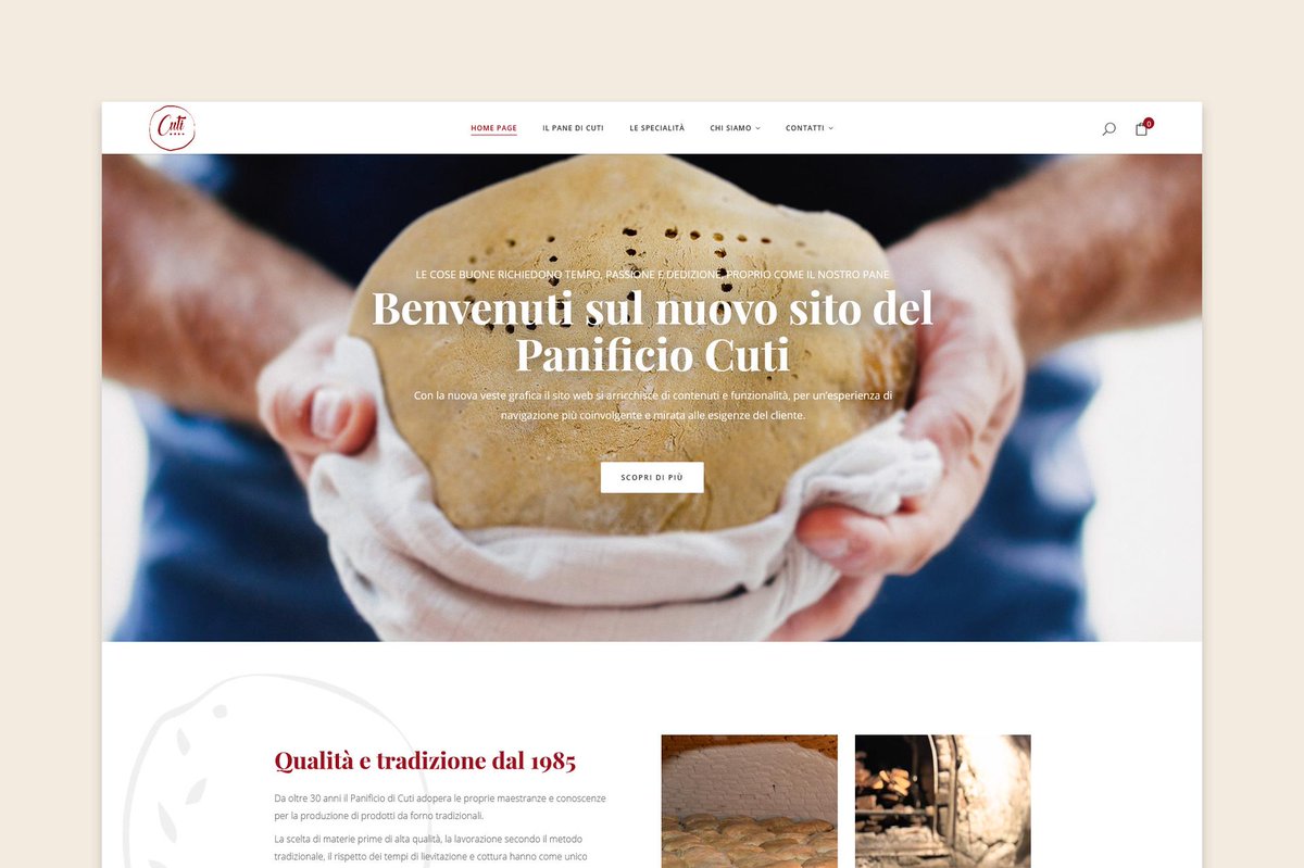 PoligoniLab's tweet image. La linea irregolare del pane tradizionale, i fori di un timbro inconfondibile, un nome che è garanzia di sicurezza e genuinità. Sfoglia tutti i nostri lavori recenti su poligonilab.com 

#Branding #WebDesign #GraphicDesign #PoligoniLab