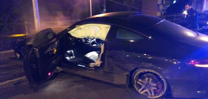Football Italia on Twitter: "First picture of the crash involving #Sampdoria striker Gregoire Defrel, on loan from #ASRoma." / Twitter