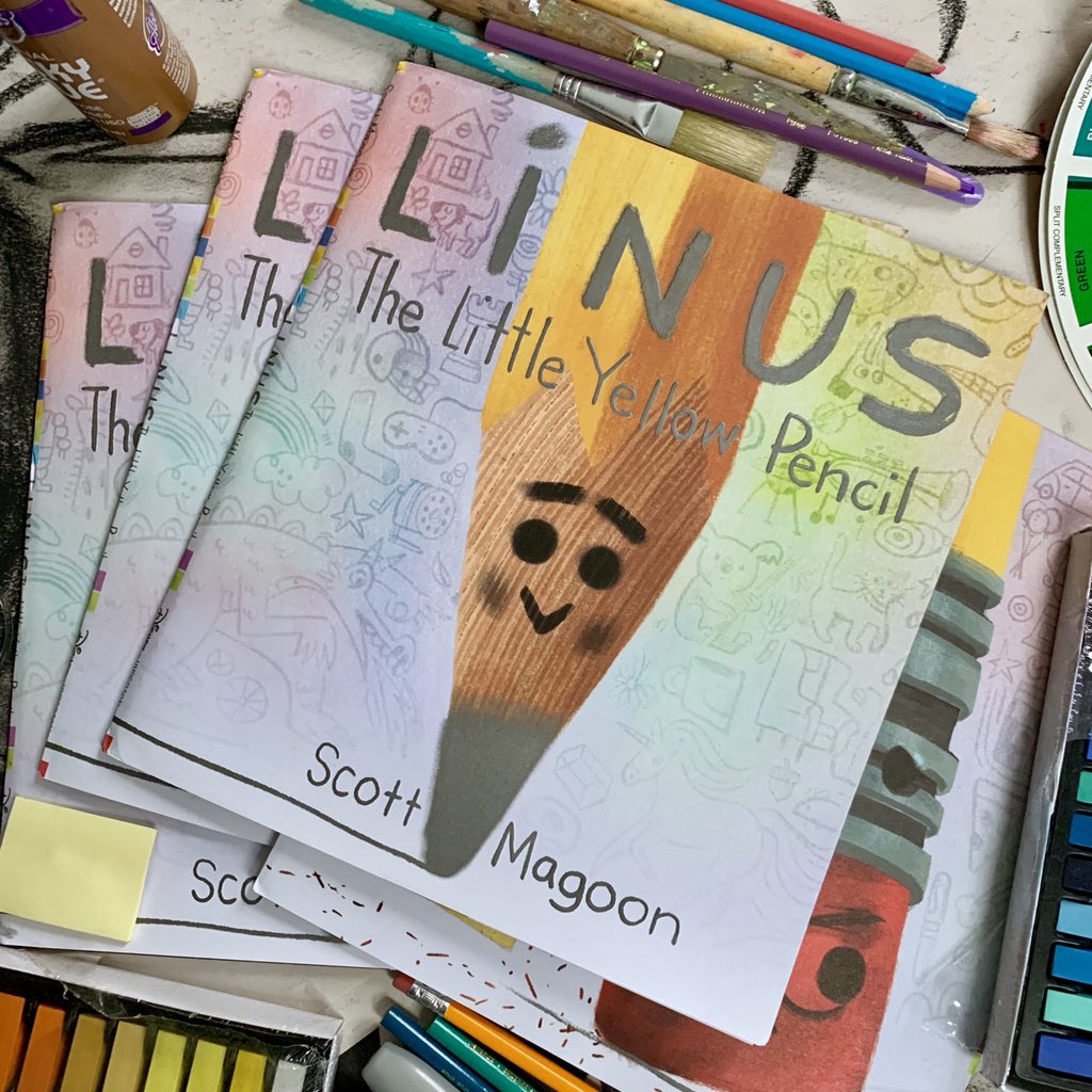 Scott Magoon (@smagoon) on Twitter photo GIVEAWAY🚨ALERT!
LINUS THE LITTLE YELLOW PENCIL ARCs—signed for bloggers, librarians & teachers.
✏️ Just RT ✏️ to enter for chance to win!
3 winners ‘drawn’ 🕙 PM EST 3/15.
Pubbing 6/4 by <a href="/DisneyBooks/">Disney Books</a>!
More: scottmagoon.com/linus
Thx & good 🍀 luck!
#kidlit #giveaway GIVEAWAY🚨ALERT!
LINUS THE LITTLE YELLOW PENCIL ARCs—signed for bloggers, librarians & teachers.
✏️ Just RT ✏️ to enter for chance to win!
3 winners ‘drawn’ 🕙 PM EST 3/15.
Pubbing 6/4 by <a href="/DisneyBooks/">Disney Books</a>!
More: scottmagoon.com/linus
Thx & good 🍀 luck!
#kidlit #giveaway