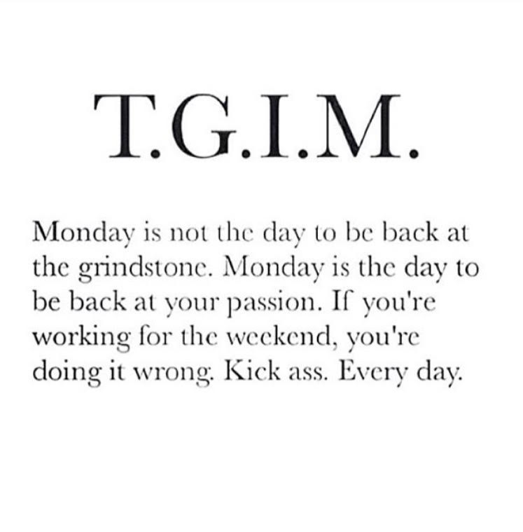 #MondayMotivation