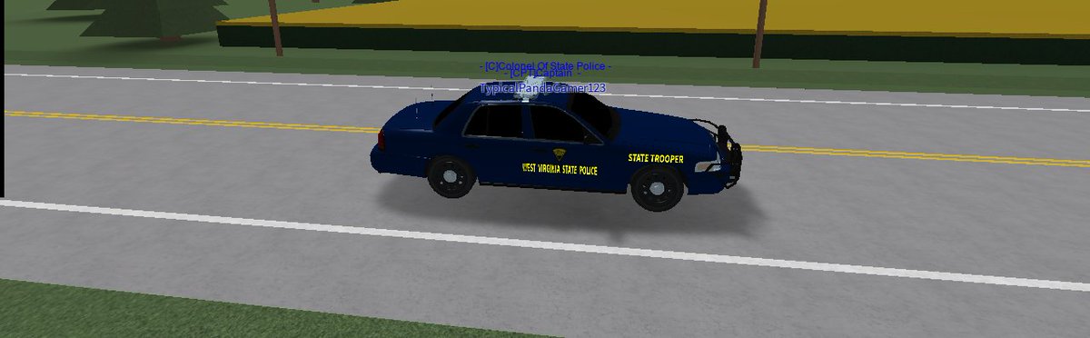 Roblox West Virginia State Troopers At Virginiapolice Twitter - roblox crown vic
