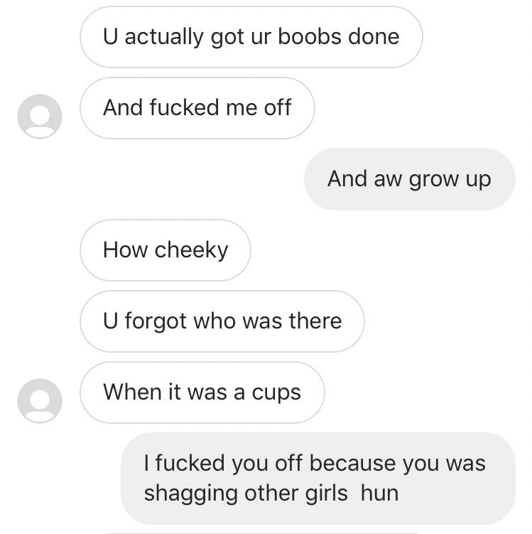 123klcx's tweet image. Arguments with the ex is going well x