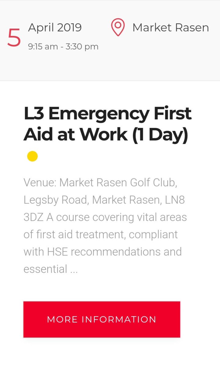 BestFirstAid1's tweet image. We have a number of courses coming up over the next few weeks and below is just a selection of what we have available. 
Please send a message or visit the website for further details, enquiries and bookings. 

#courses #bookings #firstaid #work #awareness #community