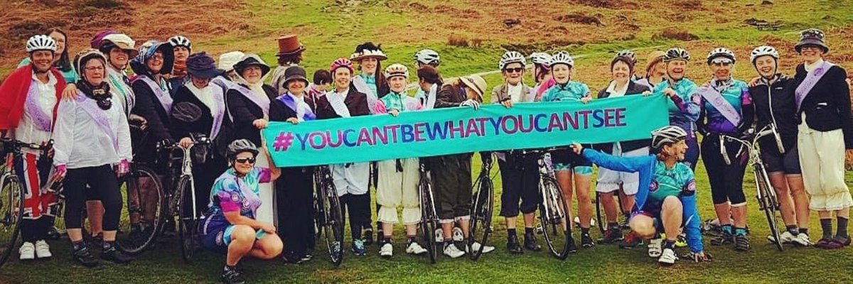 queeniequeensCC's tweet photo. We are Bradford. 
All female cycling club.
150+ women.
Highest cycling club in England.
https://t.co/P7NiCbyDQU
#BBCWeAreBradford #WeAreBradford @BBCLookNorth @BBCNews #queeniequeenscc #brontesportive @SEManorlands #queensbury #bradford #cyclingclub #womencycling #thisgirlcan https://t.co/9EitPauskJ
