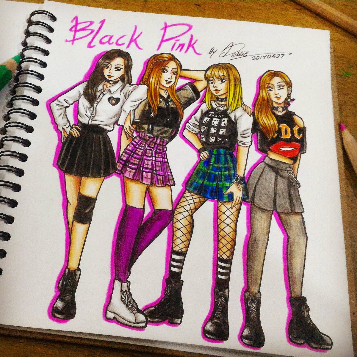 Featured image of post How To Draw Blackpink Anime